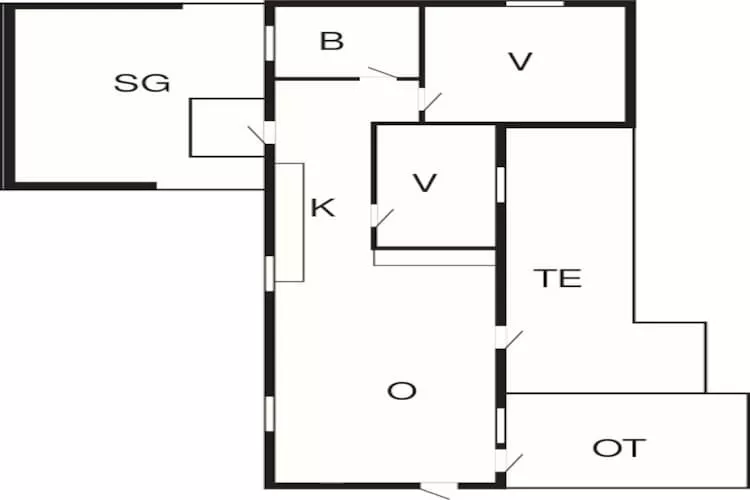 4 Personen Ferienhaus in Vordingborg-By Traum-Grundriss