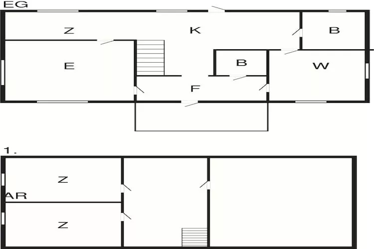 Maison de vacances pour 5 a Hallabro-By Traum-Plan
