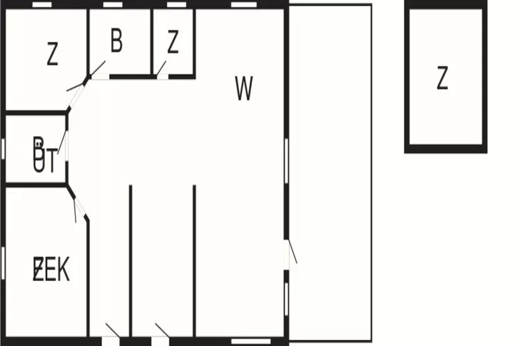 8 person holiday home in Silkeborg-By Traum-Floor plan