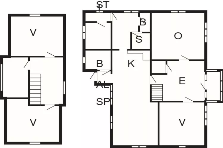 Pleasant holiday home for 8 guests-Floor plan