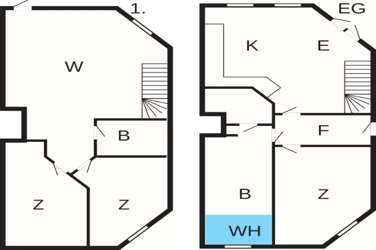 8 person holiday home in Bogense-By Traum-Floor plan