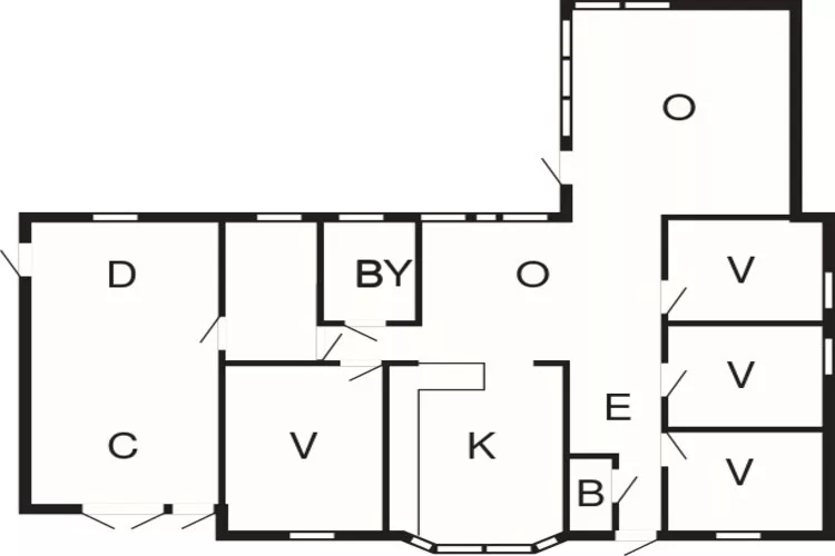 8 person holiday home in Grebbestad-By Traum-Floor plan