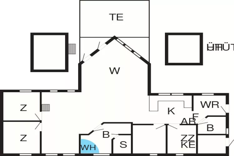 Maison de vacances pour 8 a Brovst-By Traum-Plan