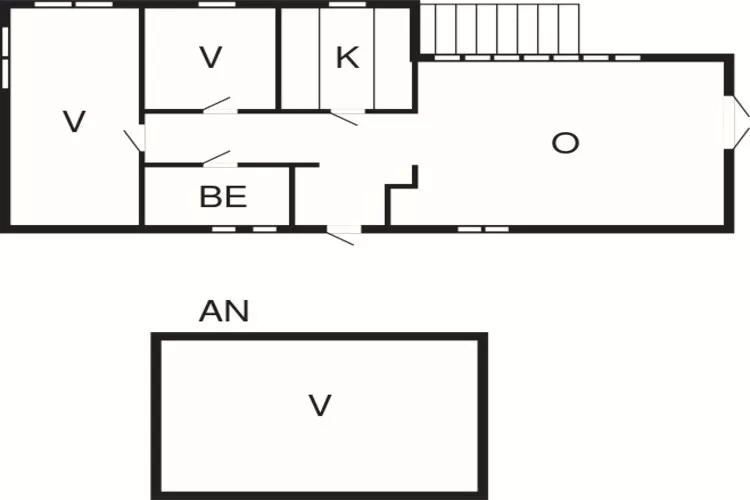 6 person holiday home in DJURHAMN-By Traum-Floor plan