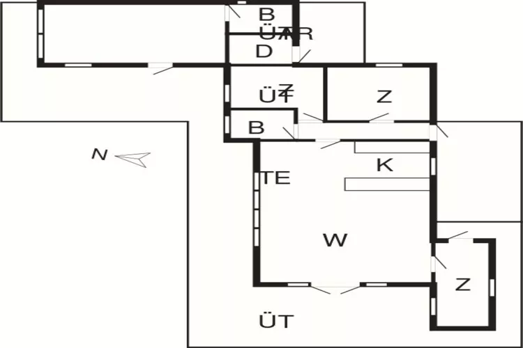 8 person holiday home in Svendborg-By Traum-Floor plan