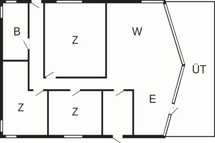 Maison de vacances pour 6 a Juelsminde-By Traum-Plan