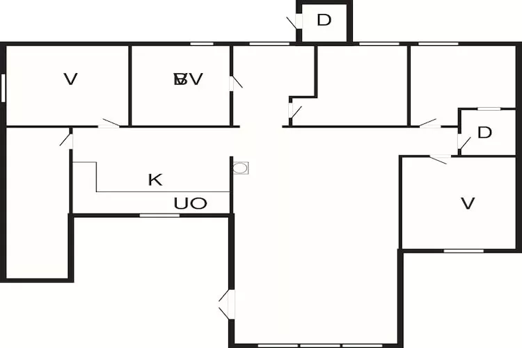 8 person holiday home in lyngdal-By Traum-Floor plan
