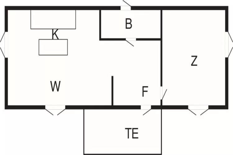 3 person holiday home in TROSA-By Traum-Floor plan