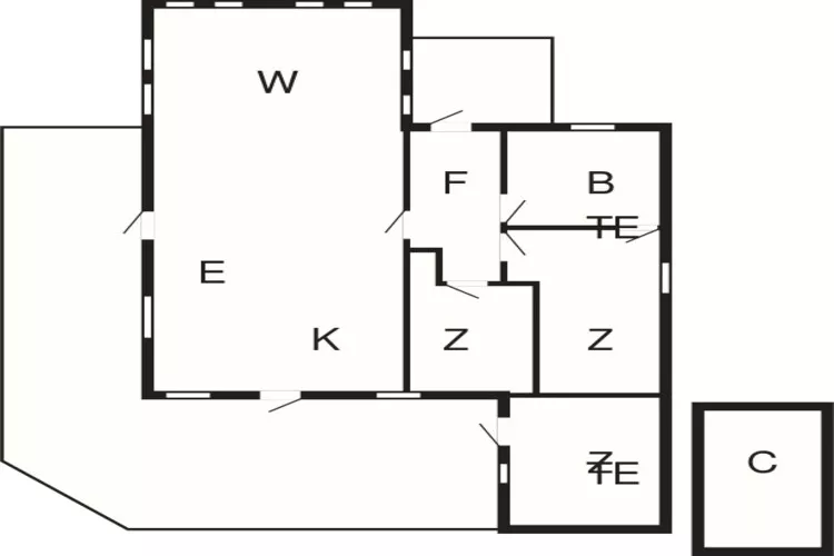 Cottage moderne près de la plage -- By Traum Ferienwohnungen-Plan
