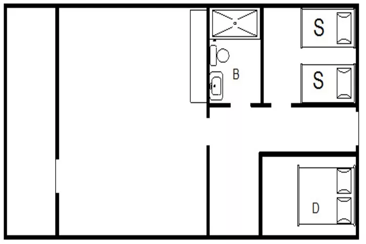 Poolside Paradise in Fano - By Traum Ferienwohnungen-Floor plan
