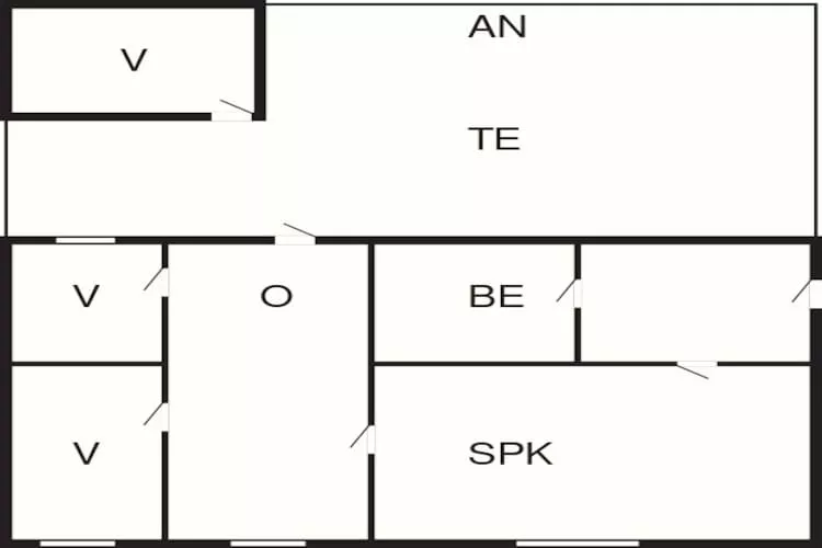 6 Personen Ferienhaus in Otterup-By Traum-Grundriss