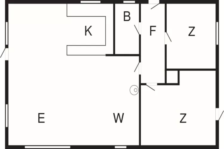 7 Personen Ferienhaus in Ebeltoft-By Traum-Grundriss