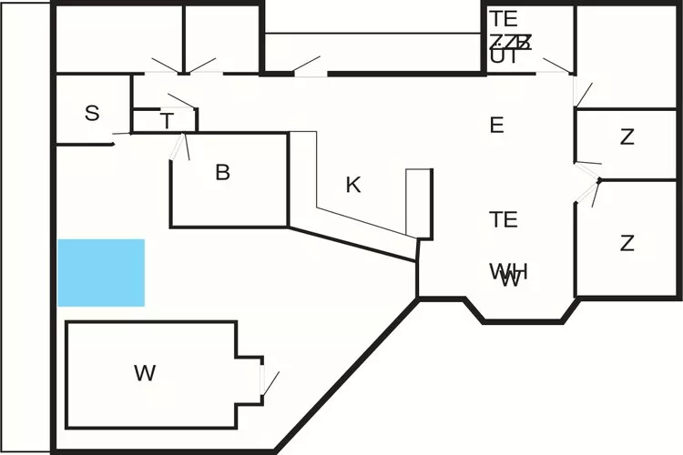 12 Personen Ferienhaus in Ebeltoft-By Traum-Grundriss