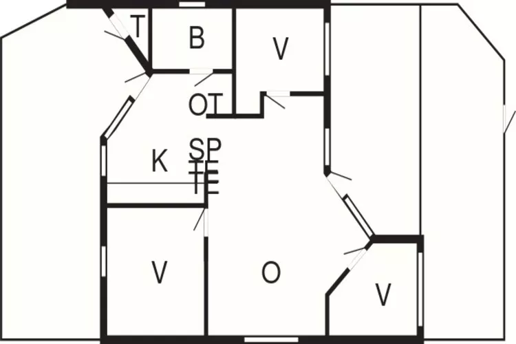 6 Personen Ferienhaus in Idestrup-By Traum-Grundriss