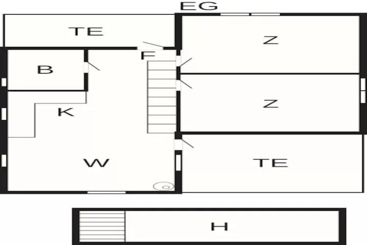 6 Personen Ferienhaus in SANDHEM-By Traum-Grundriss