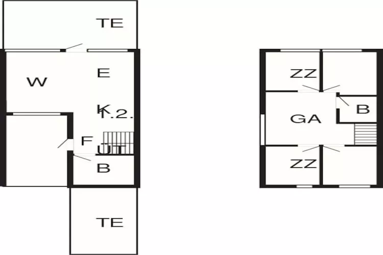 Maison de vacances pour 8 a Hadsund-By Traum-Plan