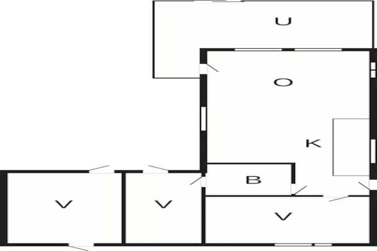 6 person holiday home in Karrebæksminde-By Traum-Floor plan