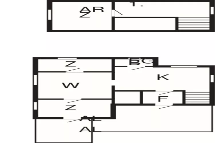 6 Personen Ferienhaus in HALLABRO-By Traum-Grundriss