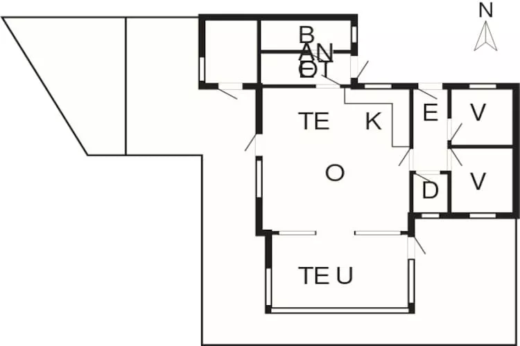 Maison de vacances pour 6 a Børkop-By Traum-Plan