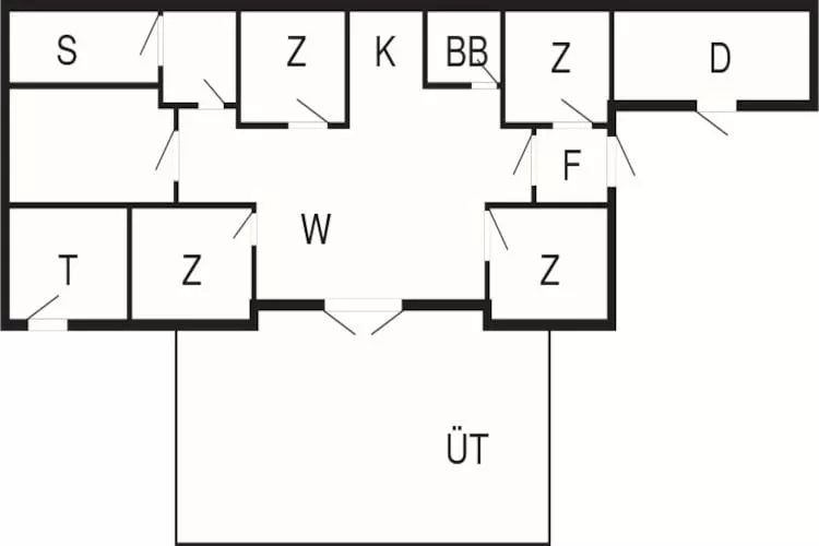 10 person holiday home in Haderslev-By Traum-Floor plan