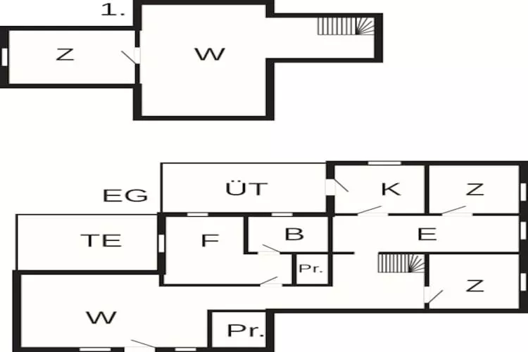 6 person holiday home in Blåvand-By Traum-Floor plan