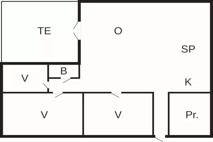 Ferienhaus für 6 Personen in Thisted-Grundriss
