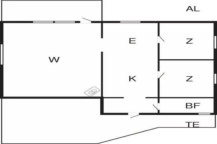 5 person holiday home in HJÄRNARP-By Traum-Floor plan