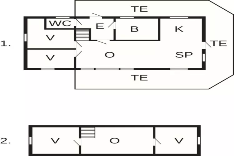 8 person holiday home in Leka-By Traum-Floor plan