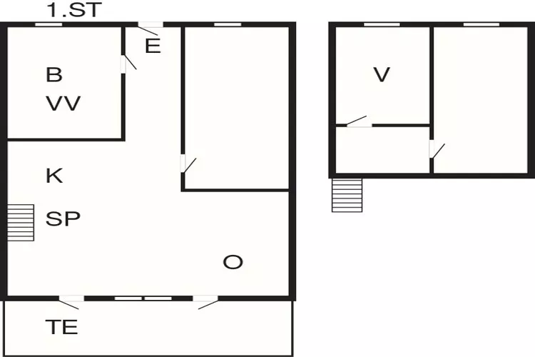 Maison de vacances pour 6 a Vestervig-By Traum-Plan