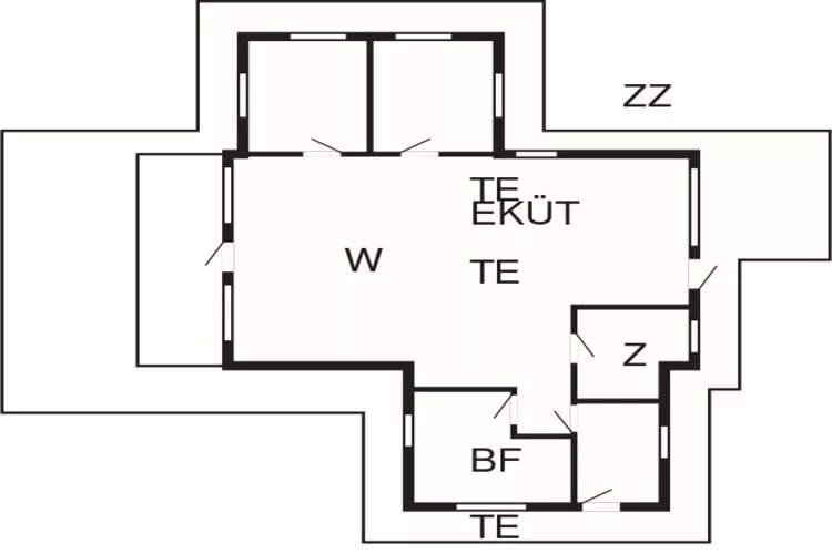 7 Personen Ferienhaus in Hejls-By Traum-Grundriss