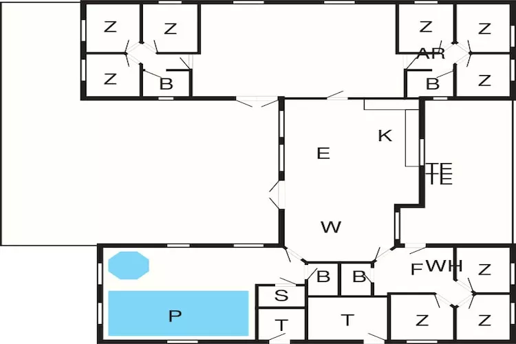 Luxury Retreat with Pool - By Traum Ferienwohnungen-Floor plan