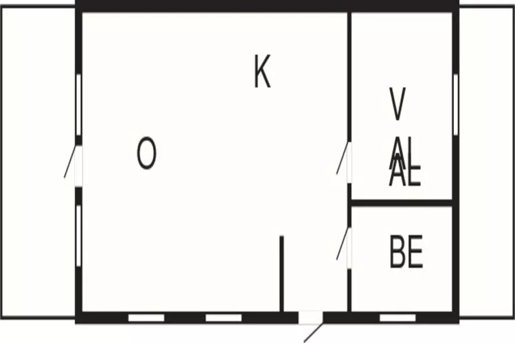 4 person holiday home in LYCKEBY-By Traum-Floor plan