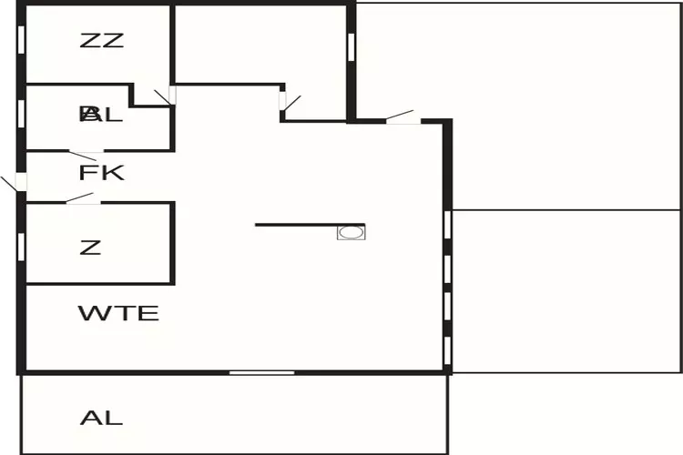 4 person holiday home in Svelgen-By Traum-Floor plan