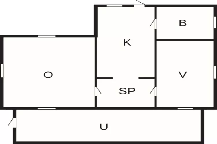 4 person holiday home in öRSJö-By Traum-Floor plan