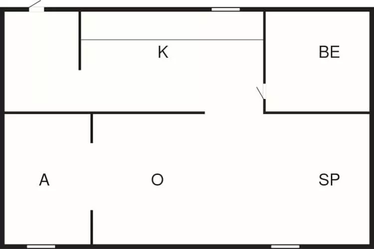 4 person holiday home in YSTAD-By Traum-Floor plan