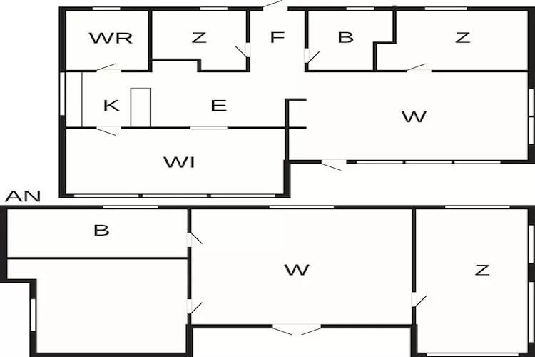 Maison de vacances pour 8 a Gilleleje-By Traum-Plan