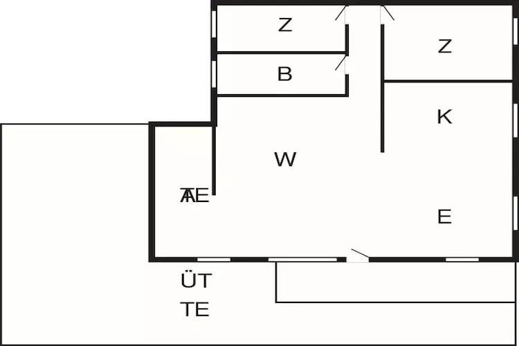 5 person holiday home in Fårvang-By Traum-Floor plan