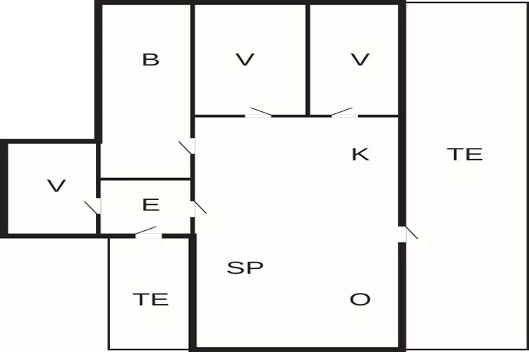Maison de vacances pour 6 a Halden-By Traum-Plan