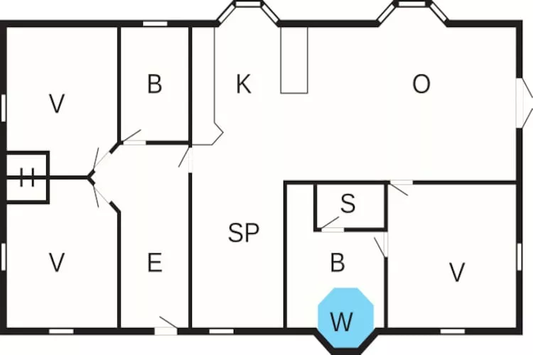 Maison de vacances pour 6 a Læsø-By Traum-Plan