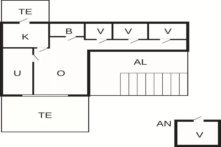 6 Personen Ferienhaus in Åskloster-By Traum-Grundriss