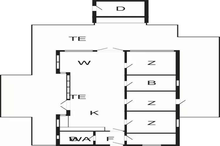 8 Personen Ferienhaus in Allinge-By Traum-Grundriss