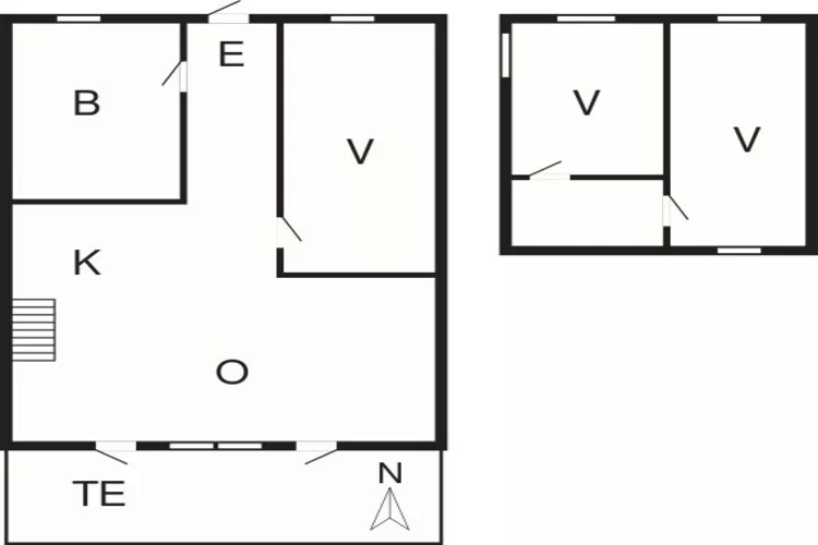5 person holiday home in Vestervig-By Traum-Floor plan