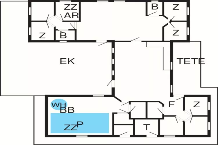 Luxury Retreat near Grena - By Traum Ferienwohnungen-Floor plan