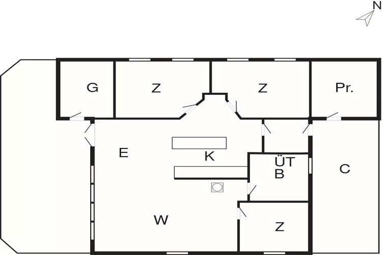 Luxurioses Strandhaus mit Spa -- By Traum Ferienwohnungen-Grundriss