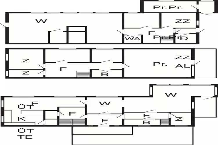 10 person holiday home in Folkestad-Floor plan