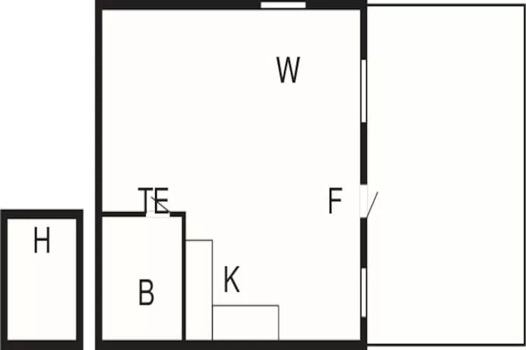 5 person holiday home in BORGHOLM-Floor plan