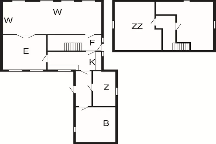 5 person holiday home in Marstal-By Traum-Floor plan