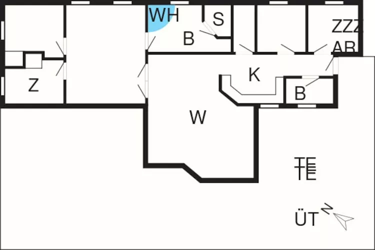 10 Personen Ferienhaus in Idestrup-By Traum-Grundriss