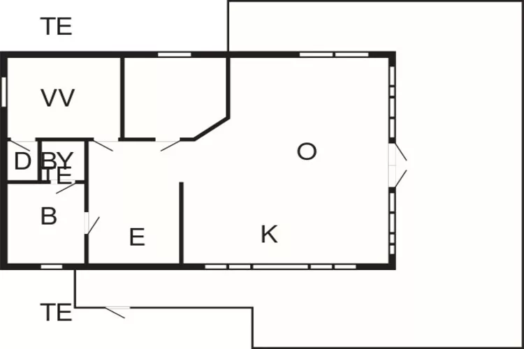 6 person holiday home in BODAFORS-Floor plan