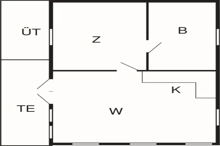 3 Personen Ferienhaus in Gråsten-By Traum-Grundriss